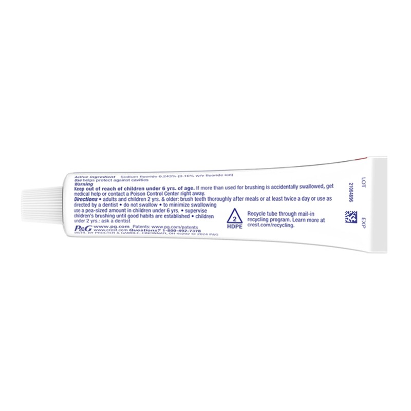 Crest Baking Soda & Peroxide Whitening Toothpaste with Tartar Protection,