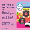 Febreze Car Odor-Fighting Air Freshener Vent Clip with Gain Scent,