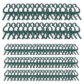 7Queen 60PCS Garden Plant Supports Clips, 2 Sizes Adjusting Reusable Plant Clips for Supporting Stems of Flower Vine Vegetables Tomatoes Climbing