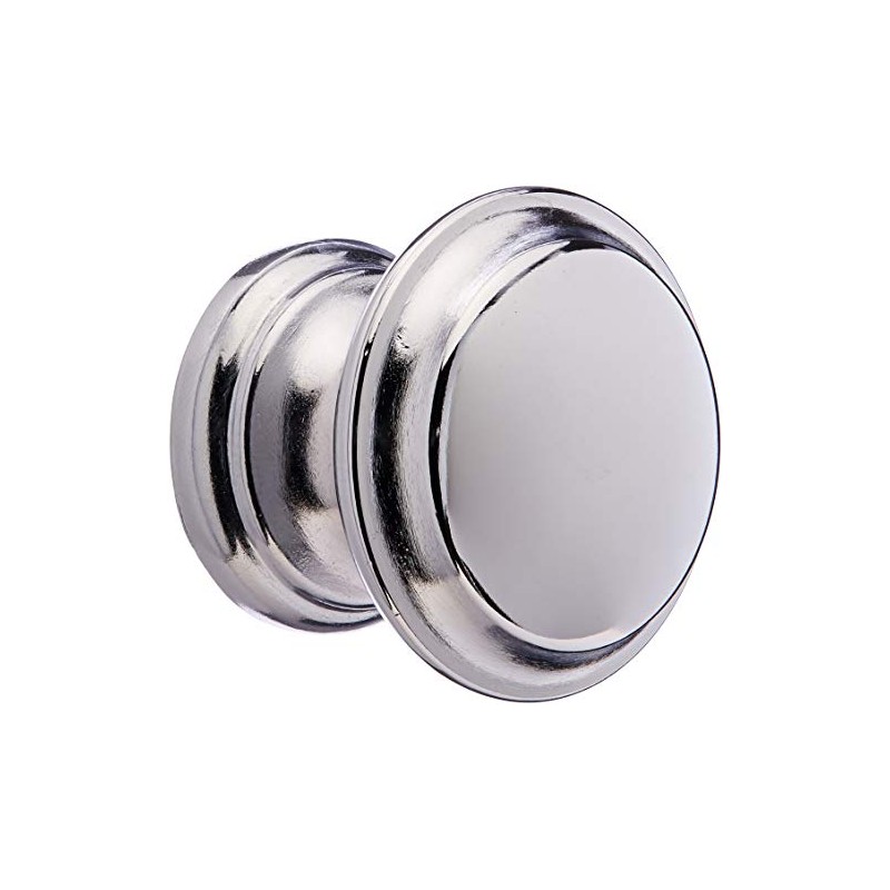 Cosmas 4251CH Polished Chrome Cabinet Hardware Round Knob - 1-3/8"