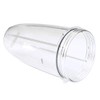 TIMETSETL 32 OZ Cup Compatible for Nutribullet, Clear Cups Mugs