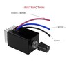 DC Motor Speed Controller - 12V/24V Universal Motor Switch Controller