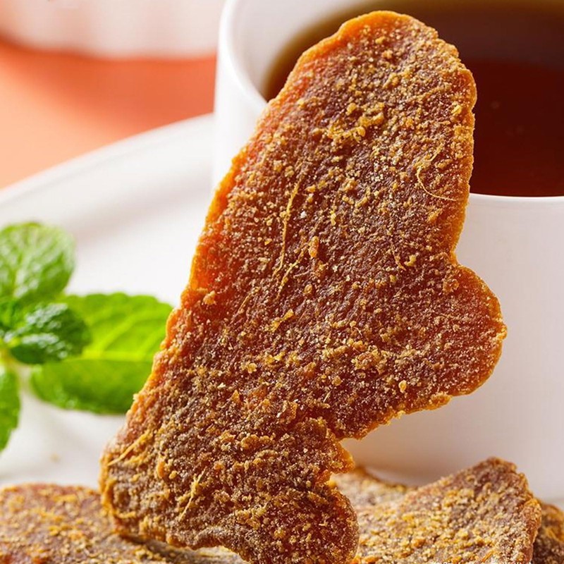 crystallized ginger chunks 500g， brown sugar ginger chews，candied ginger