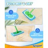 KEEPOW Reusable Microfibre Pads for Flash Speed Mop Refill Wipes,