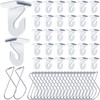 Vicenpal 30 Pcs Drop Ceiling Hooks Bulk for Classrooms Hanging
