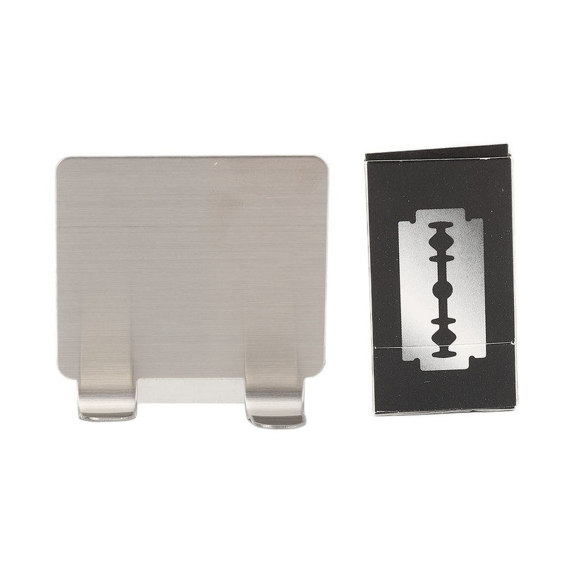 Hair Blade Handle Waterproof Metal Portable Manual Hair Blade Handle