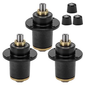 ILONPA (3 Pack) Mower Spindle Assembly for 037-6015-00 037-6015-50 Bad Boy CZT ZT Pup and Pup Lightning 48 50 52 60 72 inch Deck