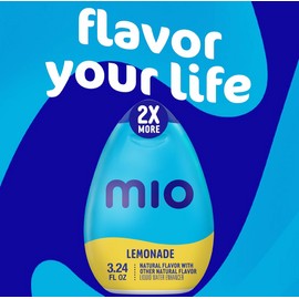 mio 1botte = 38 Drinks✨Mio Lemonade Liquid Water Enhancer 3.24 fl oz Yum Hydrate