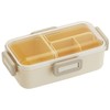 Skater PFLB6S-A Shokado Fluffy Lunch Box with Dome-Shaped Lid, 18.9