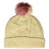 Gymboree Gorro Grande de Moda para niña, Pompón de Pelo