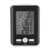 BALDR LCD Digital Thermometer Clock Indoor Outdoor Temp Display with