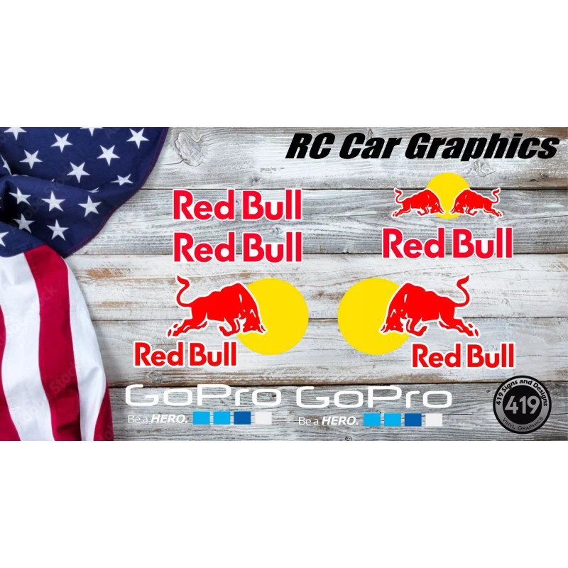 RedBull Red Bull RC Car Graphics 2024 With Tracking