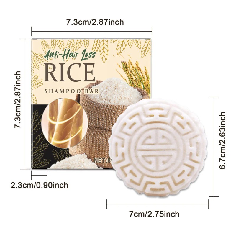 Champú De Arroz I Soap, Hidratante Y Profundamente Nutritivo