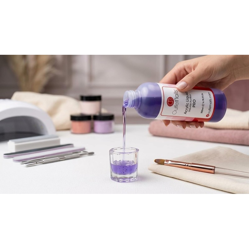 Acrylic Liquid 200 ml - Acrylic Liquid Professional Quality Ideal