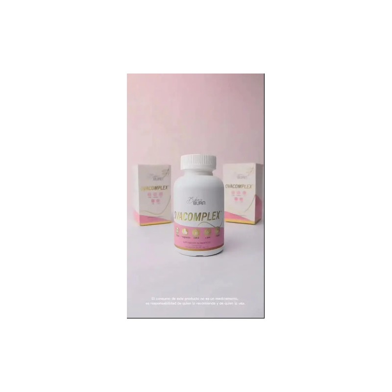 Bikini Burn Ovacomplex Multivitamínico Mujer Coq10 Zinc Magnesio