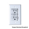 Construct Pro Single Gang Recessed Dual Power Tamper-Resistant Outlet (White)