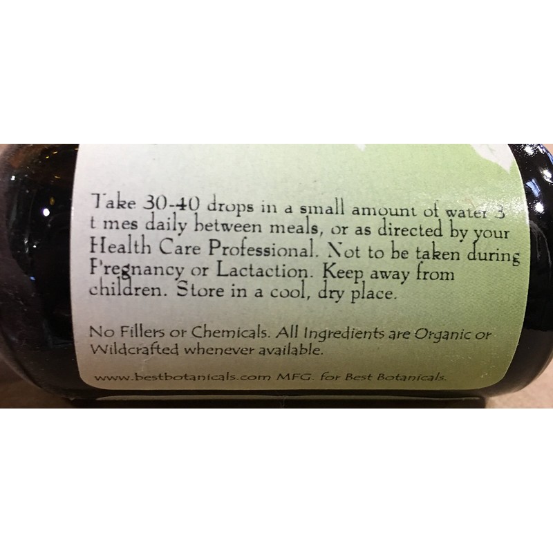 Best Botanicals Bayberry Root Bark Extract 1 oz.