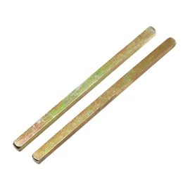 fiXte 2 x Replacement Spare Door Handle Spindle Bar YZP 7.5mm x 85mm / 100mm / 128mm / 150mm Lengths Available (7.5 x 150mm)