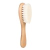 Soft Goat Baby Hairbrush, Infant Hair Brush Baby Brush Comb