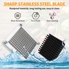 WICHEMI Dicer Blades Commercial Vegetable Chopper Dicer Blade Replacement Stainless