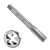 Gfamous 2 pieces M10 x 1 mm HSS tap die,