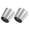X AUTOHAUX 2pcs Car Mandrel Exhaust Elbow Pipe Concentric Reducer