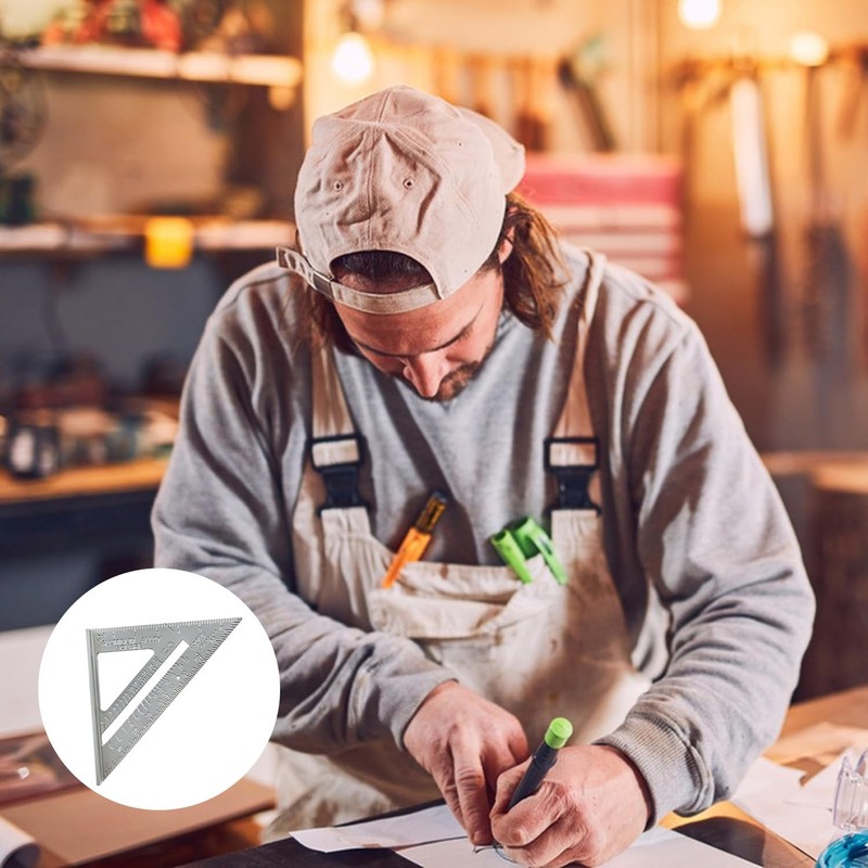 Set Square Carpentry, Window Angle Measurement Tool Roofing Set Square