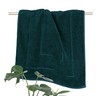 Lashuma Linz Bath Mat Green Opal Fluffy Terry Cloth 50