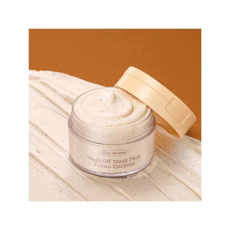 Skin Balance Yulmu Enzyme Wash-Off Mask Pack 100ml / 스킨