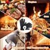 Flintronic Grill Gloves Heat Resistant Fire Resistant Oven Gloves Hand