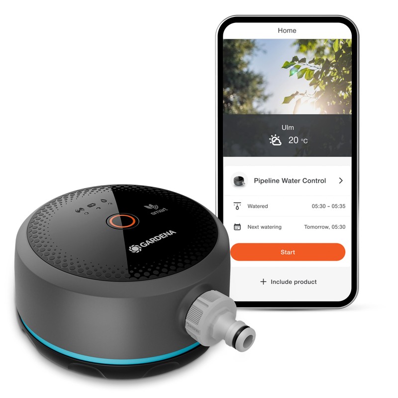 Gardena smart Pipeline Water Control Pipeline; water controls; smart: Data-driven