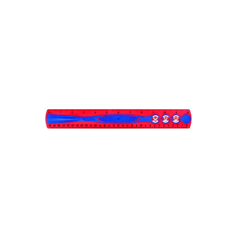 Maped Kidy'Grip Dual Graduations 12 inch Ruler (278611) by Maped