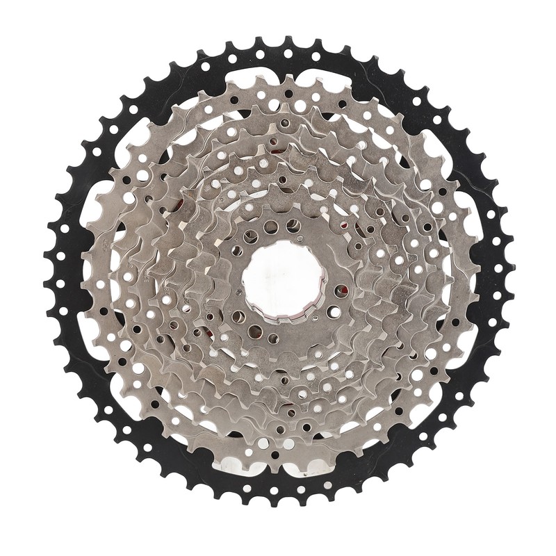 10 Speed Cassette Flywheel Aluminum Alloy 12‑50T Hollow Design Silent