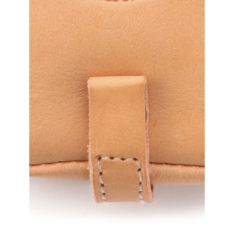 IL BISONTE Coin Purse, Coin Purse, Leather, Genuine Leather, Cowhide
