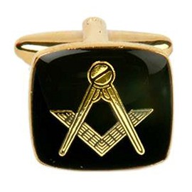 Select Gifts Masonic Cufflinks Freemason Lodge Number Pouch