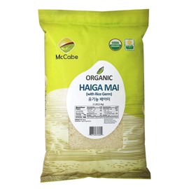 McCabe Organic Haiga Mai Rice - Haiga Rice 12 Lbs - Rich in Fiber & Minerals | USDA and CCOF Certified | Product of USA