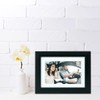 5x7 Picture Frame Black ,Display Pictures 4x6 With Mat or