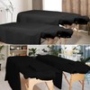 3 Piece Microfiber Massage Table Sheet Set, Beauty Massage Bed