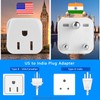 US to India Plug Adapter,Type D Plug Adapter India Power