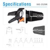 iCrimp IWS-2520M Mini Crimping Tools, Crimping Tool with Open Barrel