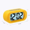 Plumeet Easy to Adjust, Large Digital LCD Travel Alarm Clock,