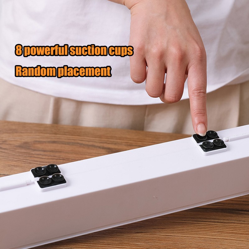 Cling Film Dispenser Cling Film Cutter Refillable Plastic Wrap Dispenser