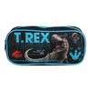 Bagtrotter Jurassic World T-Rex Rectangular School Bag Black