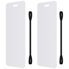 Wenqik 2 Pcs Appliance Sliders for Refrigerators Plastic Appliance Glide with Pull Strap Furniture Moving Slides for Tile Hardwood Floors Protection Glides Easily