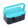 KIMISS Worm Box Fishing Worm Boxes Abs Plastic Portable Durable