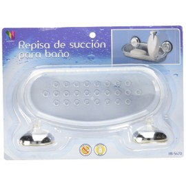 Noveltia Repisa de succión para baño HB-5670