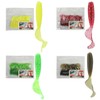 Keencatch 5cm(2") Soft Plastic Baits, Worm Grub Bream Fishing Lures