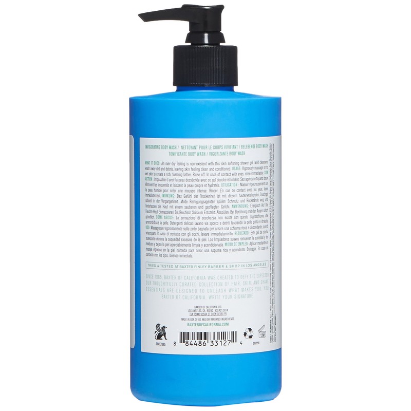 Baxter of California Invigorating Body Wash – Italian Lime and Pomegranate Essence