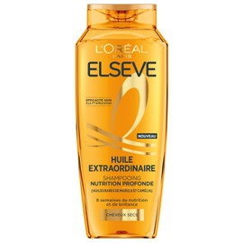 L'Oréal Paris Elseve Shampoo Extraordinary Nutrition Eclat Rare Oils of Marula and Camellia, 250 ml