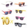 NICO Europe 10 x Sunglasses for Men & Women, 100%